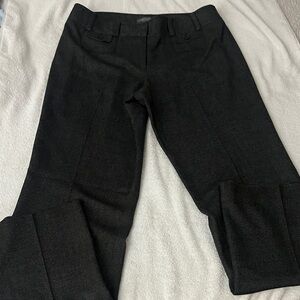 Ann Taylor Black Microdot Dress Pants